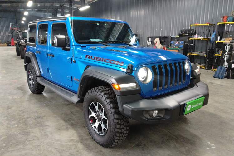 Used Jeep Wrangler 2021 2.0T Robin Hood Four-Door Edition Front Right 45 Deg