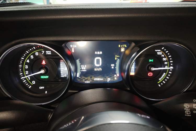 Used Jeep Wrangler 2021 2.0T Sahara Four-Door Edition Instrument Cluster