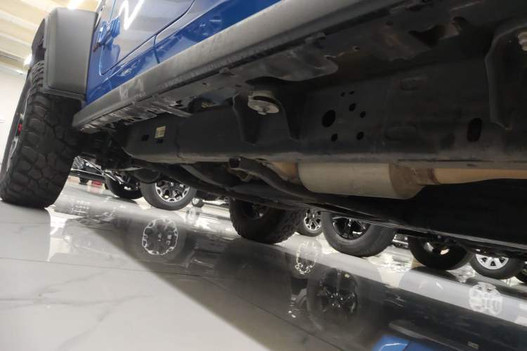 Used Jeep Wrangler 2021 2.0T Robin Hood Four-Door Edition Left Side Sill