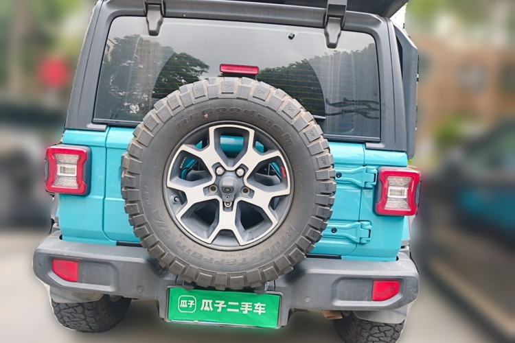 Used Jeep Wrangler 2021 2.0T Robin Hood Four-Door Edition Rear