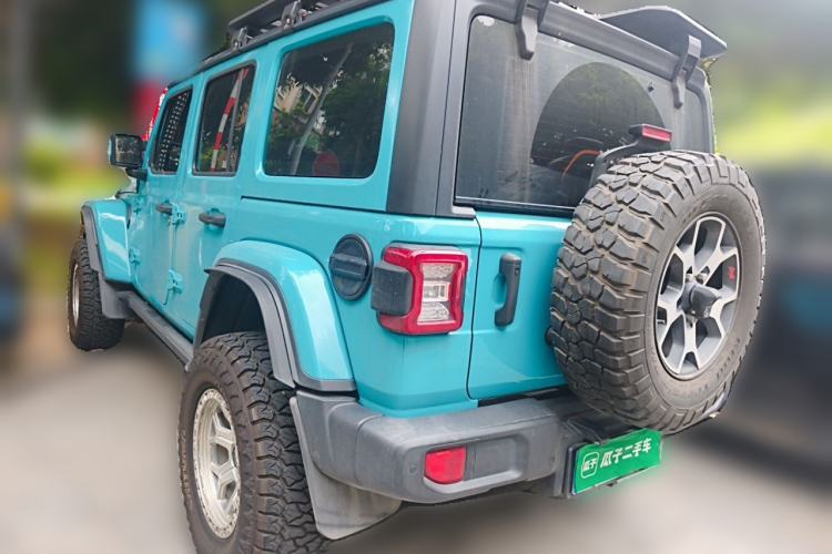 Used Jeep Wrangler 2021 2.0T Robin Hood Four-Door Edition Rear Left 45 Deg