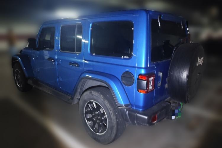 Used Jeep Wrangler 2021 2.0T 80th Anniversary Edition Rear Left 45 Deg