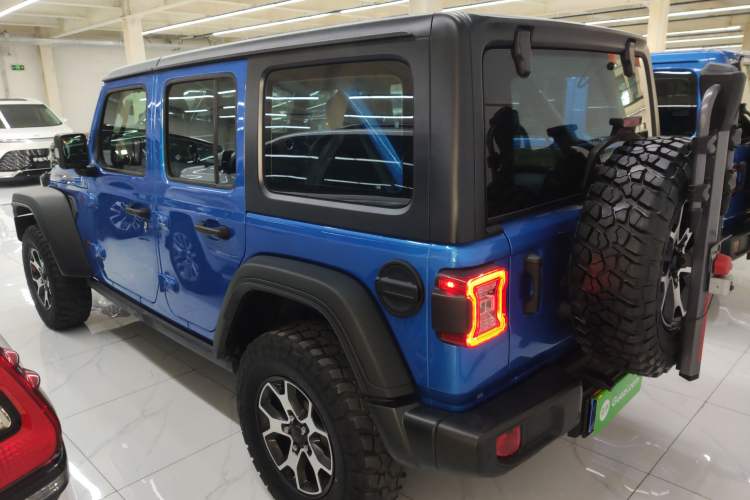 Used Jeep Wrangler 2021 2.0T Robin Hood Four-Door Edition Rear Left 45 Deg