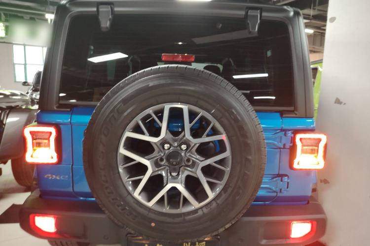 Used Jeep Wrangler 2021 2.0T Sahara Four-Door Edition Rear