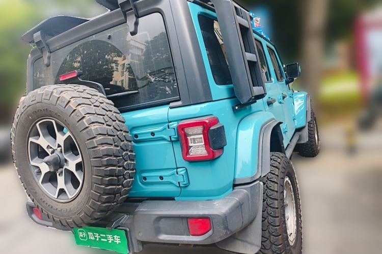 Used Jeep Wrangler 2021 2.0T Robin Hood Four-Door Edition Rear Right 45 Deg