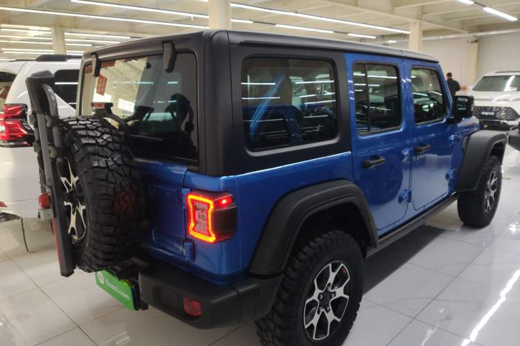 Used Jeep Wrangler 2021 2.0T Robin Hood Four-Door Edition Rear Right 45 Deg