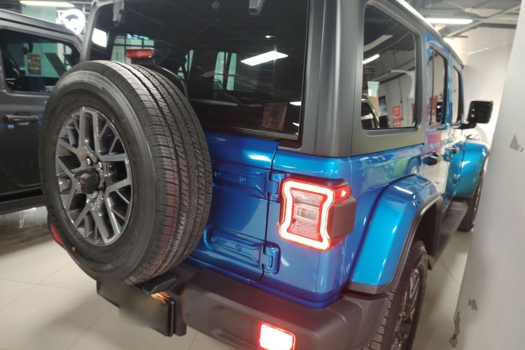 Used Jeep Wrangler 2021 2.0T Sahara Four-Door Edition Rear Right 45 Deg