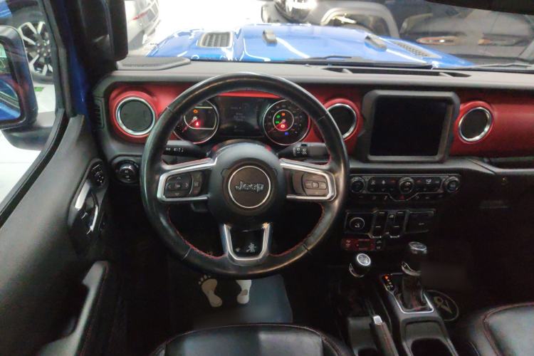 Used Jeep Wrangler 2021 2.0T Robin Hood Four-Door Edition Steering Wheel