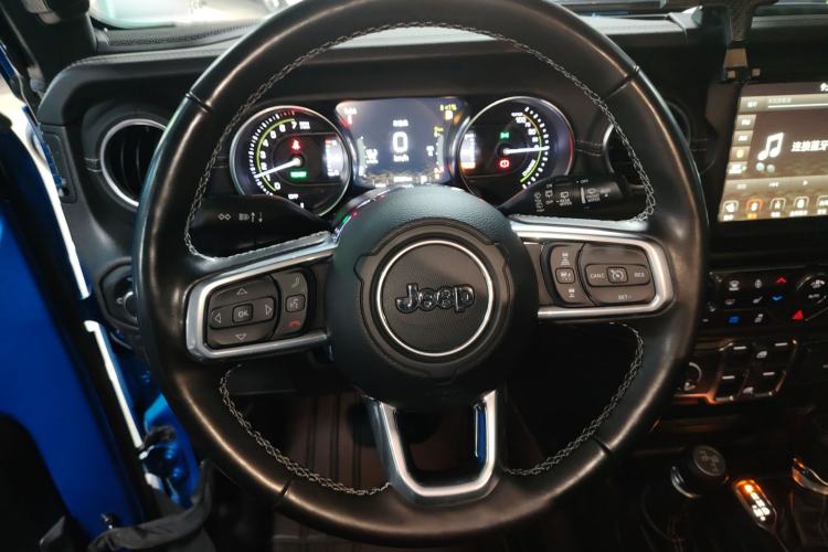 Used Jeep Wrangler 2021 2.0T Sahara Four-Door Edition Steering Wheel