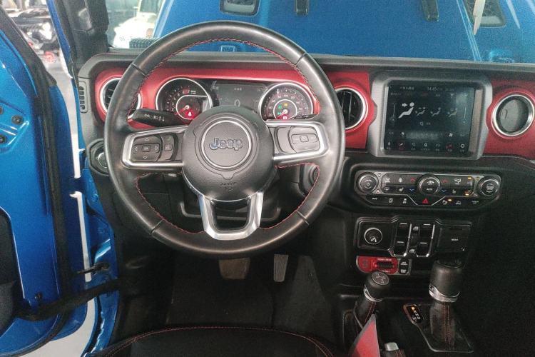 Used Jeep Wrangler 2021 2.0T Robin Hood Four-Door Edition Steering Wheel