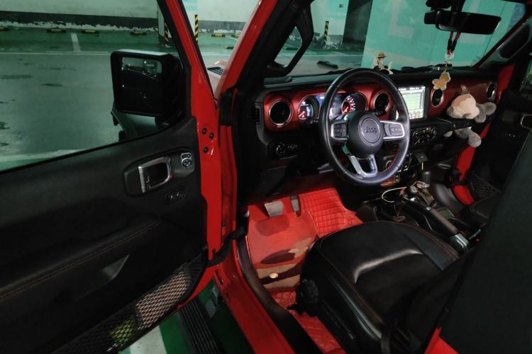 Used Jeep Wrangler 2021 2.0T Robin Hood two-door version Driver Seat