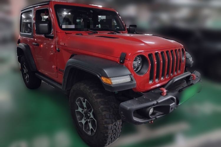 Used Jeep Wrangler 2021 2.0T Robin Hood two-door version Front Right 45 Deg