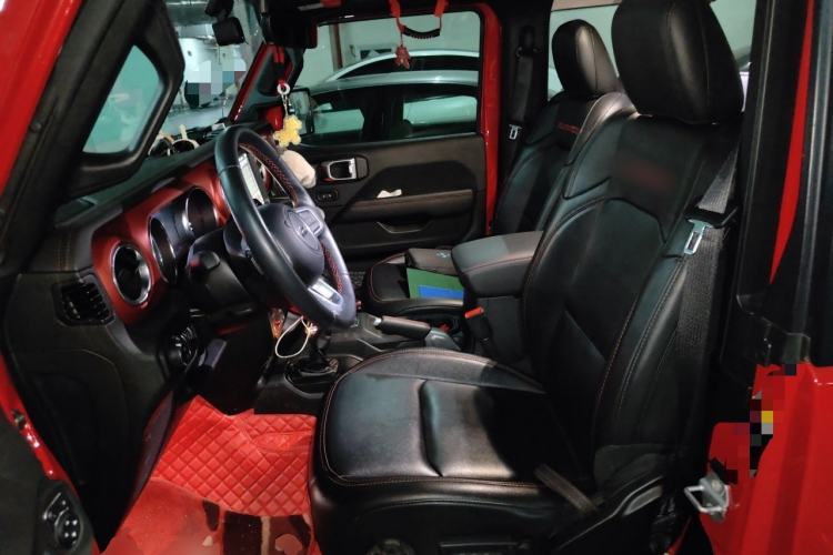Used Jeep Wrangler 2021 2.0T Robin Hood two-door version Left Front Seat