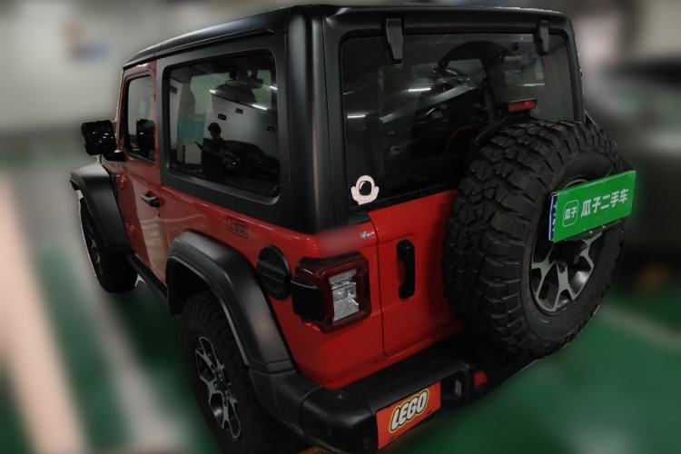 Used Jeep Wrangler 2021 2.0T Robin Hood two-door version Rear Left 45 Deg