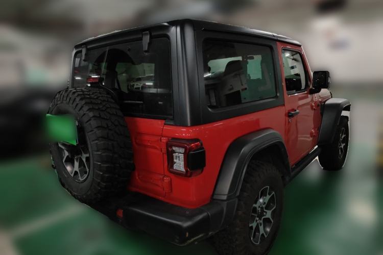 Used Jeep Wrangler 2021 2.0T Robin Hood two-door version Rear Right 45 Deg