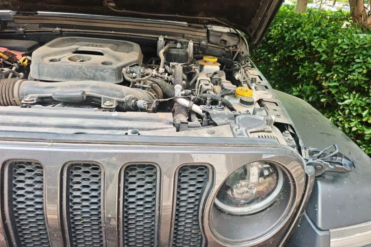 Used Jeep Wrangler 2021 2.0T Robin Hood Four-Door Edition Engine Bay Left