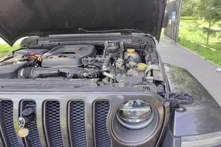 Used Jeep Wrangler 2021 2.0T 80th Anniversary Edition Engine Bay Left