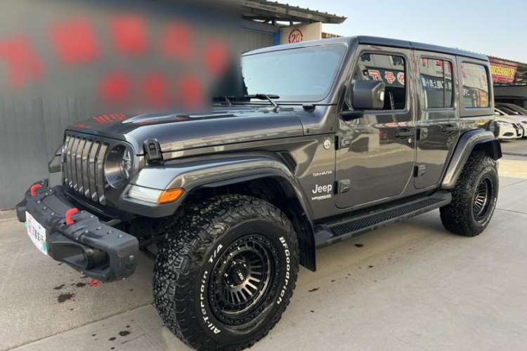 Used Jeep Wrangler 2021 2.0T Sahara Four-Door Edition Exterior 2