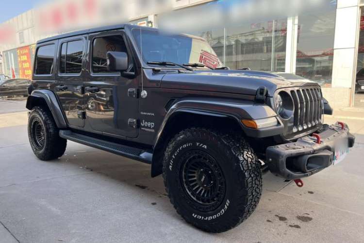 Used Jeep Wrangler 2021 2.0T Sahara Four-Door Edition Exterior 3