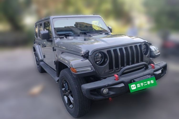 Used Jeep Wrangler 2021 2.0T Sahara Four-Door Edition Front Right 45 Deg