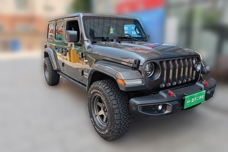 Used Jeep Wrangler 2021 2.0T Sahara Four-Door Edition Front Right 45 Deg