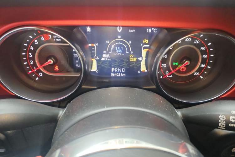 Used Jeep Wrangler 2021 2.0T Robin Hood Four-Door Edition Instrument Cluster
