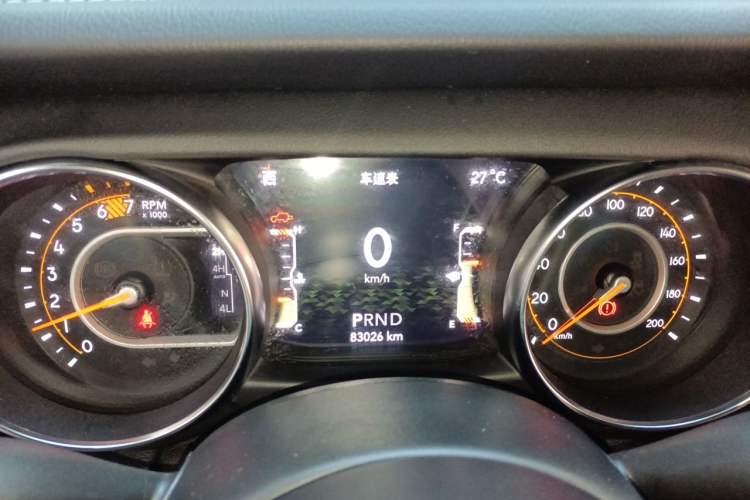 Used Jeep Wrangler 2021 2.0T 80th Anniversary Edition Instrument Cluster