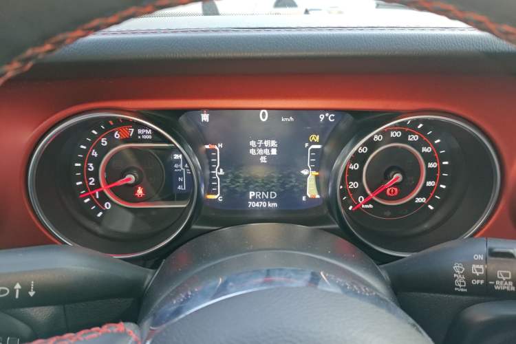 Used Jeep Wrangler 2021 2.0T Robin Hood Four-Door Edition Instrument Cluster