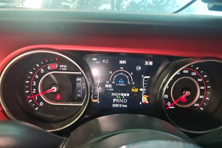 Used Jeep Wrangler 2021 2.0T Robin Hood Four-Door Edition Instrument Cluster