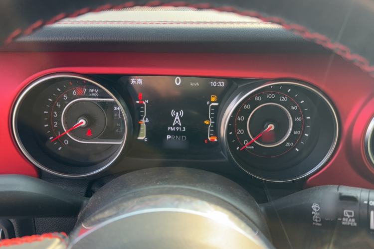 Used Jeep Wrangler 2021 2.0T Robin Hood Four-Door Edition Instrument Cluster