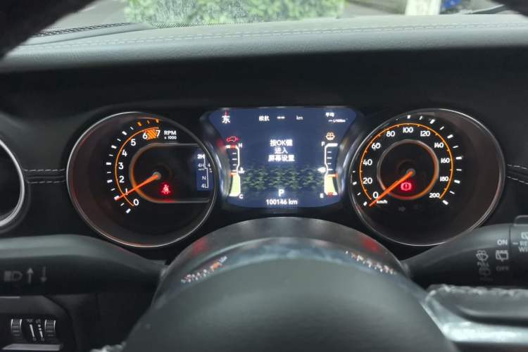 Used Jeep Wrangler 2021 2.0T Sahara Four-Door Edition Instrument Cluster