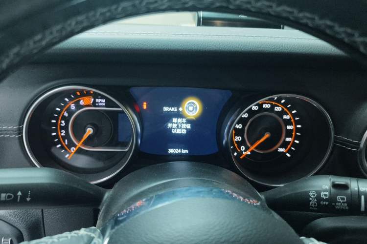 Used Jeep Wrangler 2021 2.0T Sahara Four-Door Edition Instrument Cluster