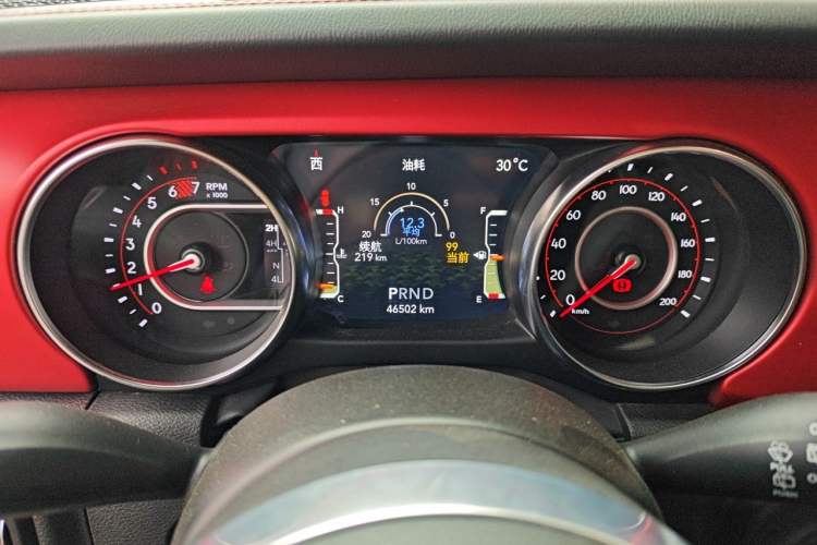 Used Jeep Wrangler 2021 2.0T Robin Hood Four-Door Edition Instrument Cluster