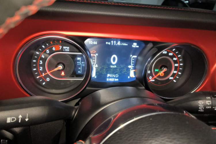 Used Jeep Wrangler 2021 2.0T Robin Hood Four-Door Edition Instrument Cluster