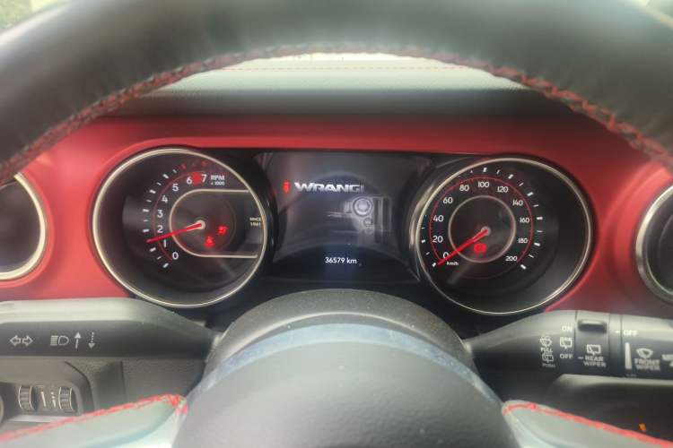 Used Jeep Wrangler 2021 2.0T Robin Hood Four-Door Edition Instrument Cluster