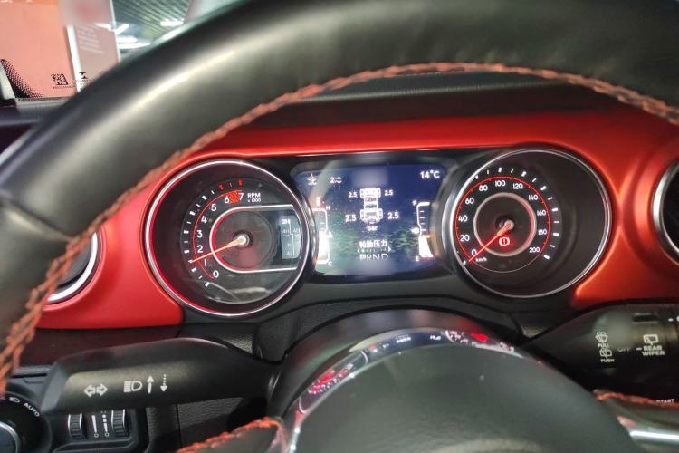 Used Jeep Wrangler 2021 2.0T Robin Hood Four-Door Edition Instrument Cluster