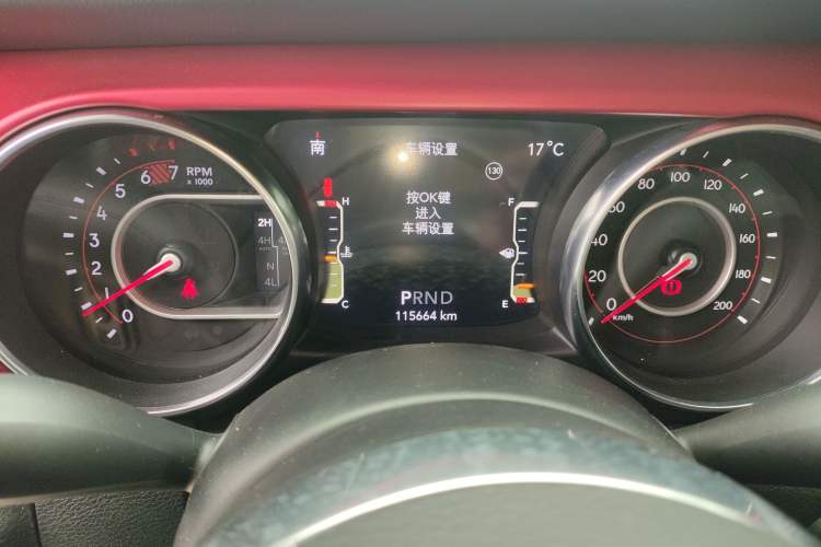 Used Jeep Wrangler 2021 2.0T Robin Hood Four-Door Edition Instrument Cluster