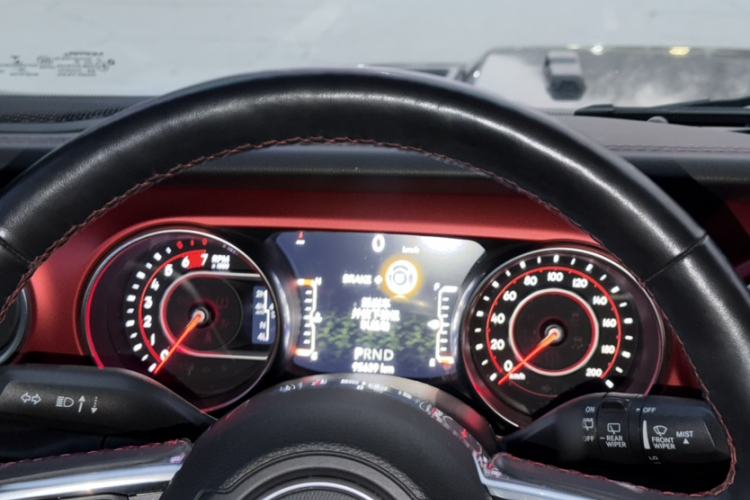 Used Jeep Wrangler 2021 2.0T Sahara Four-Door Edition Interior 11