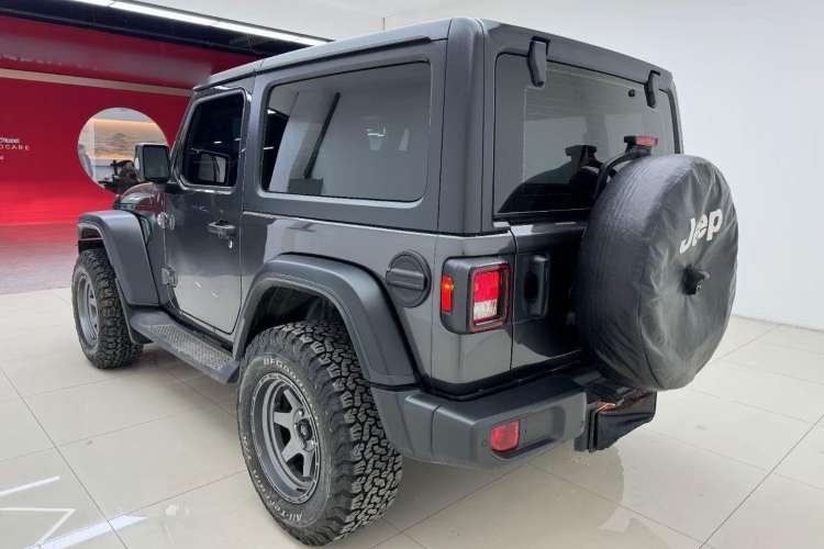 Used Jeep Wrangler 2021 2.0T Sahara Two-Door Edition Left Side