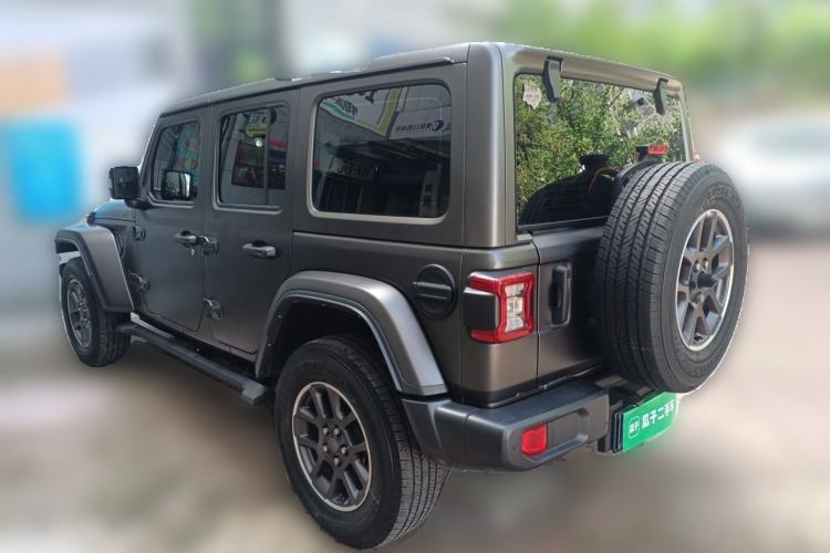 Used Jeep Wrangler 2021 2.0T 80th Anniversary Edition Rear Left 45 Deg