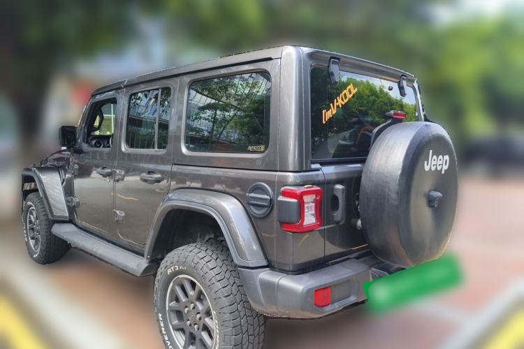 Used Jeep Wrangler 2021 2.0T 80th Anniversary Edition Rear Left 45 Deg
