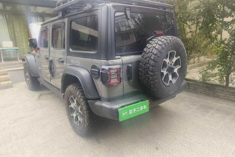 Used Jeep Wrangler 2021 2.0T Robin Hood Four-Door Edition Rear Left 45 Deg