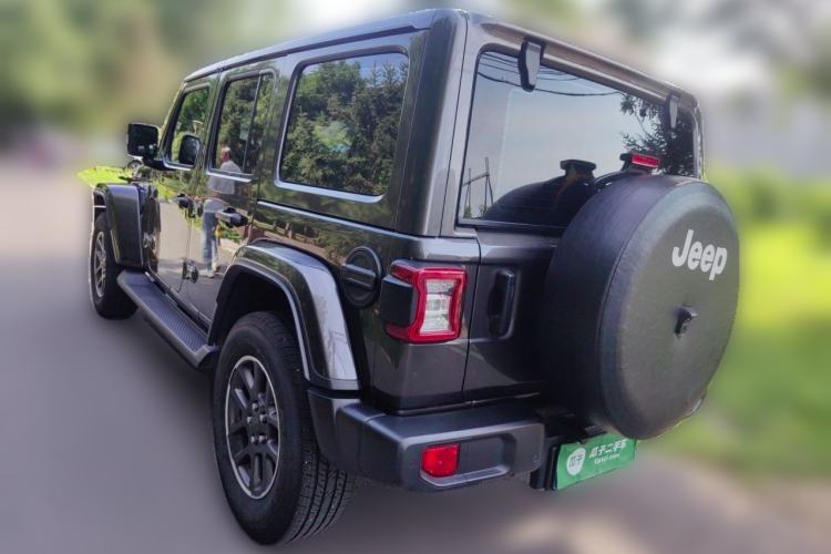 Used Jeep Wrangler 2021 2.0T 80th Anniversary Edition Rear Left 45 Deg