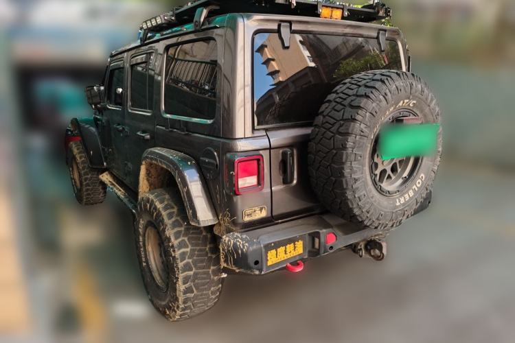 Used Jeep Wrangler 2021 2.0T Robin Hood Four-Door Edition Rear Left 45 Deg
