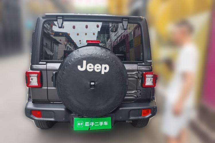 Used Jeep Wrangler 2021 2.0T Sahara Four-Door Edition Rear