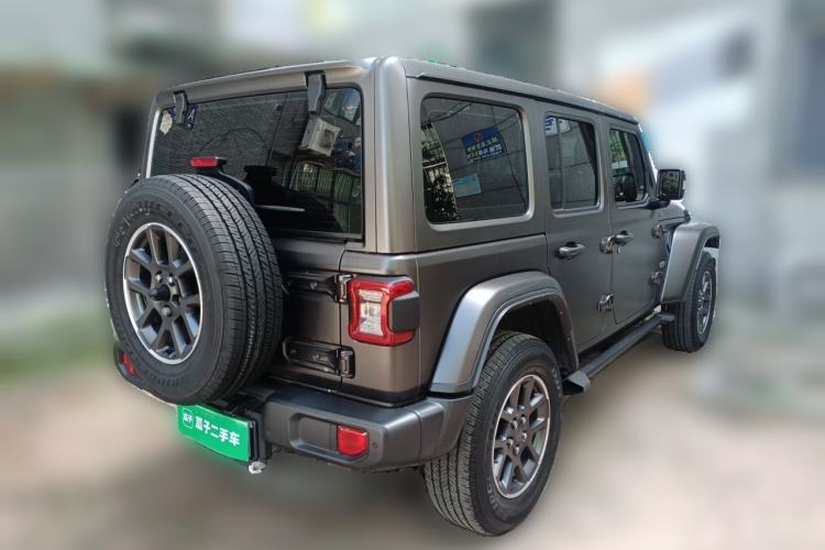 Used Jeep Wrangler 2021 2.0T 80th Anniversary Edition Rear Right 45 Deg