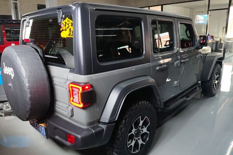 Used Jeep Wrangler 2021 2.0T Robin Hood Four-Door Edition Rear Right 45 Deg