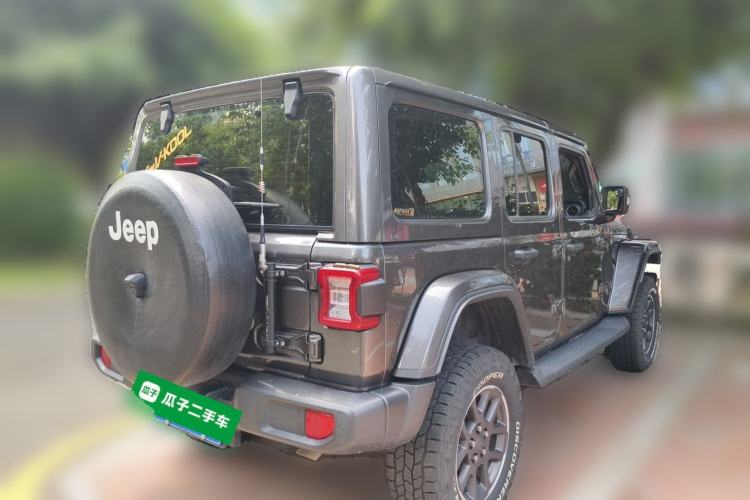 Used Jeep Wrangler 2021 2.0T 80th Anniversary Edition Rear Right 45 Deg