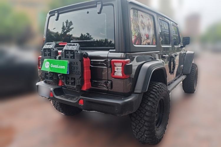 Used Jeep Wrangler 2021 2.0T Robin Hood Four-Door Edition Rear Right 45 Deg