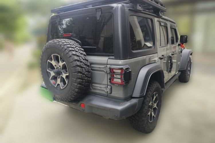 Used Jeep Wrangler 2021 2.0T Robin Hood Four-Door Edition Rear Right 45 Deg
